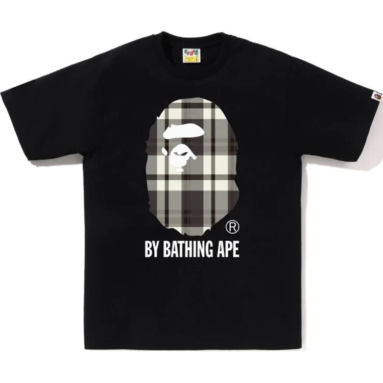 

Футболка BAPE Check By Bathing Ape A Bathing Ape, черный