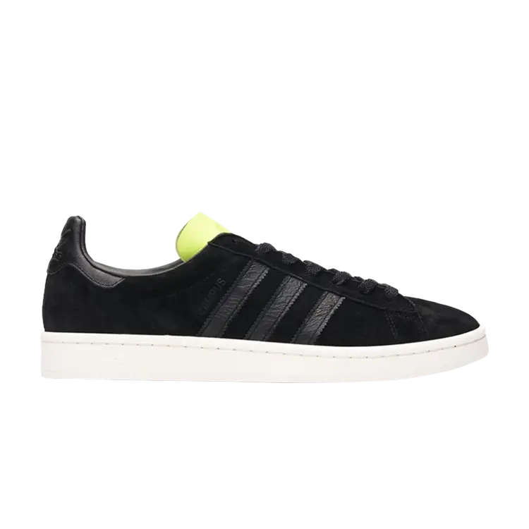 

Кроссовки Adidas Campus 'Core Black Solar Yellow', черный