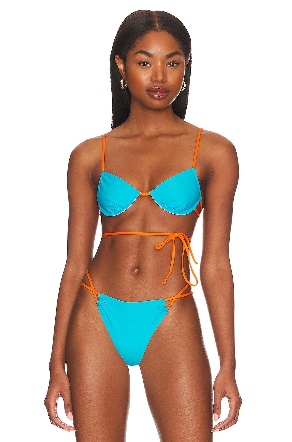 

Топ Lovers and Friends Caribbean Vibes, цвет Blue & Orange