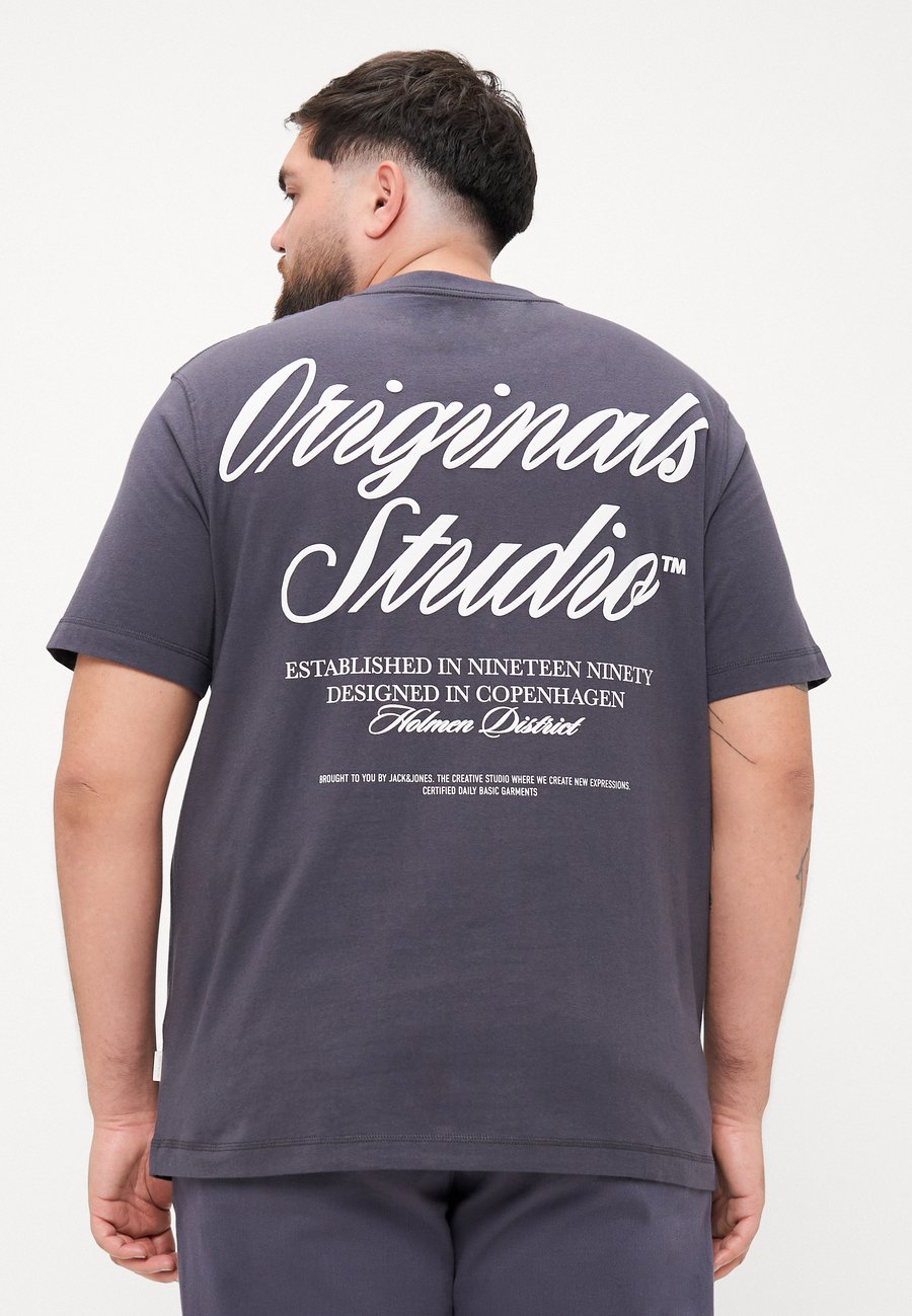 

Футболка Jack & Jones JORNORREBRO TYPO, Asphalt/Grey, Серый, Футболка Jack & Jones JORNORREBRO TYPO, Asphalt/Grey