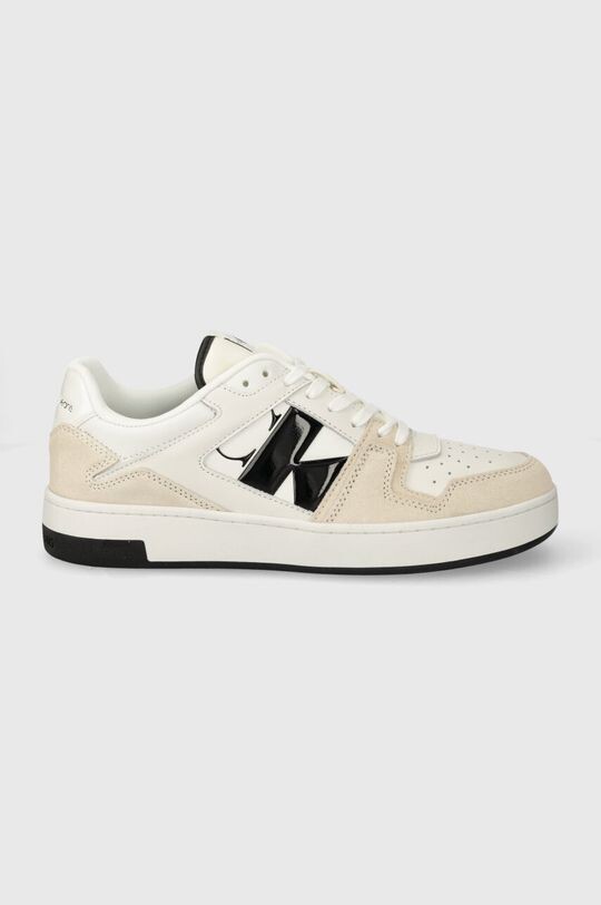 

Кроссовки BASKET CUPSOLE LOW LTH NBS DC Calvin Klein Jeans, белый