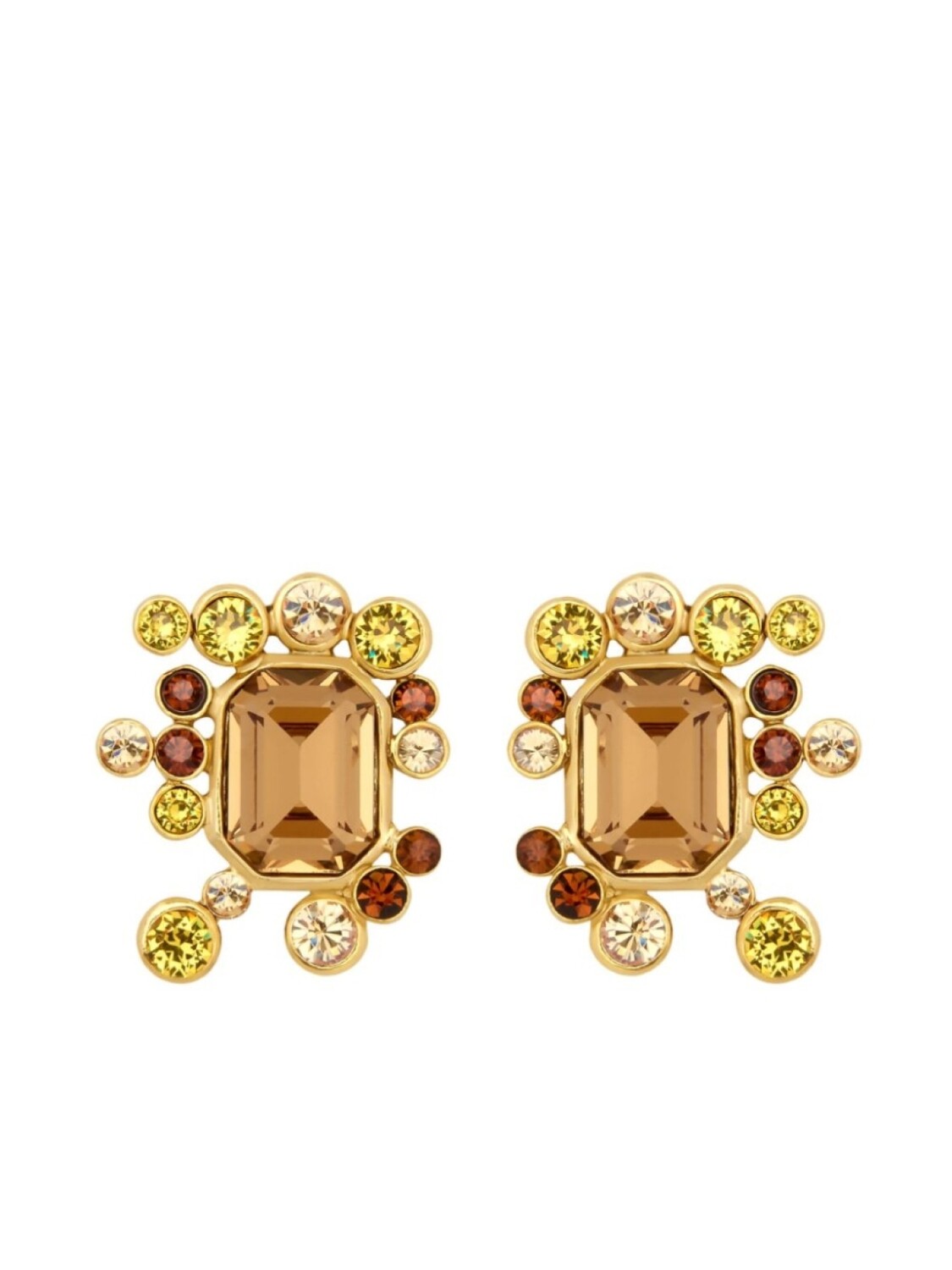 

Кольцо с кристаллами Oscar de la Renta, золотой