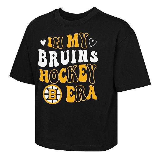 Девичья футболка boston bruins in my era черная Outerstuff — фото 2
