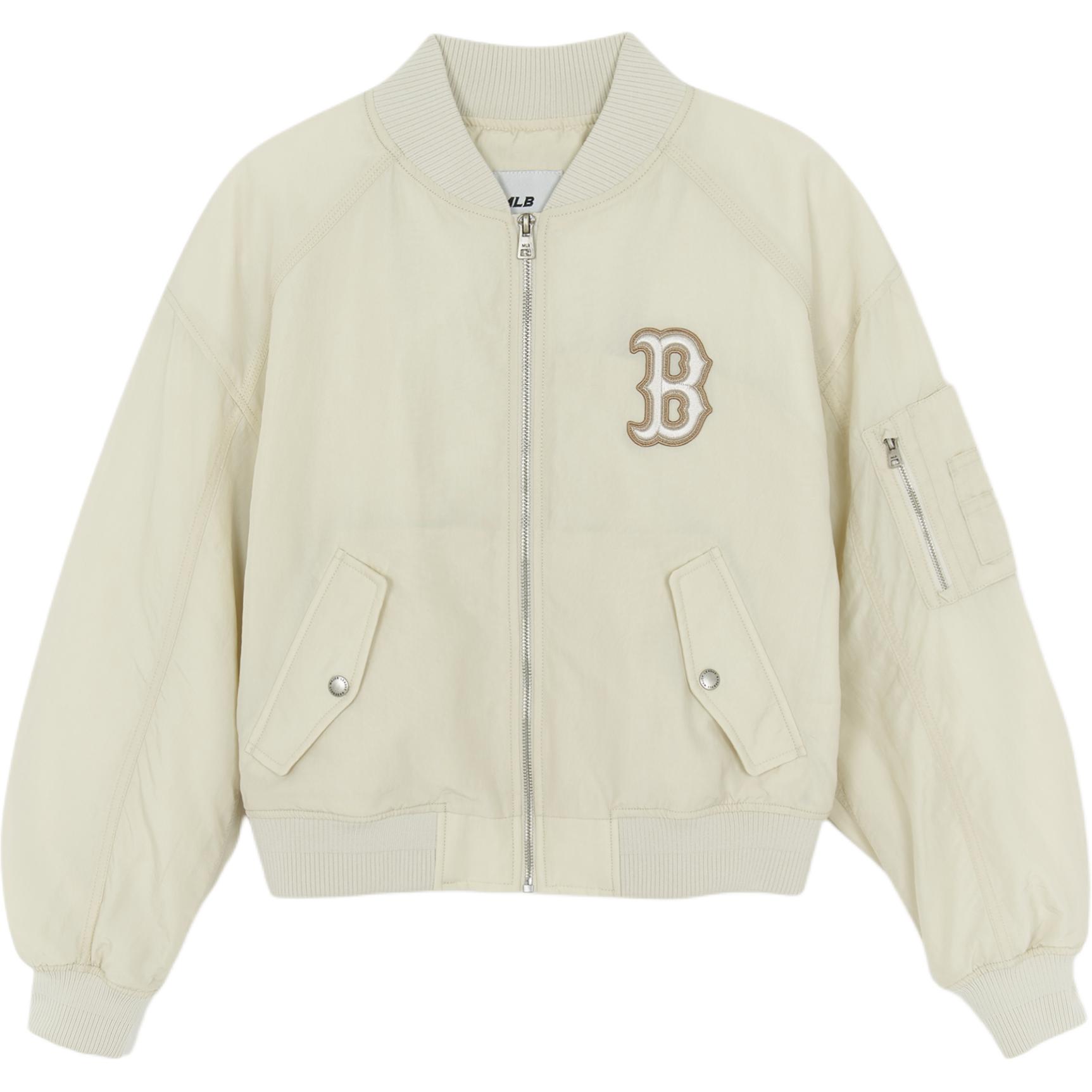 

MLB Пуховик Boston Red Sox женский, Cream