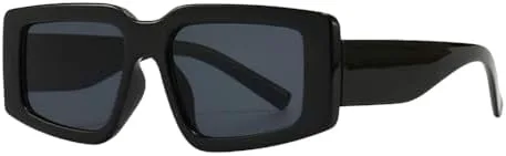 

Винтажные солнцезащитные очки большого размера 2026 года для женщин, квадратные, оранжевые, женские/мужские, модные, с защитой от УФ-излучения UV400 MTZJH, Blueblack