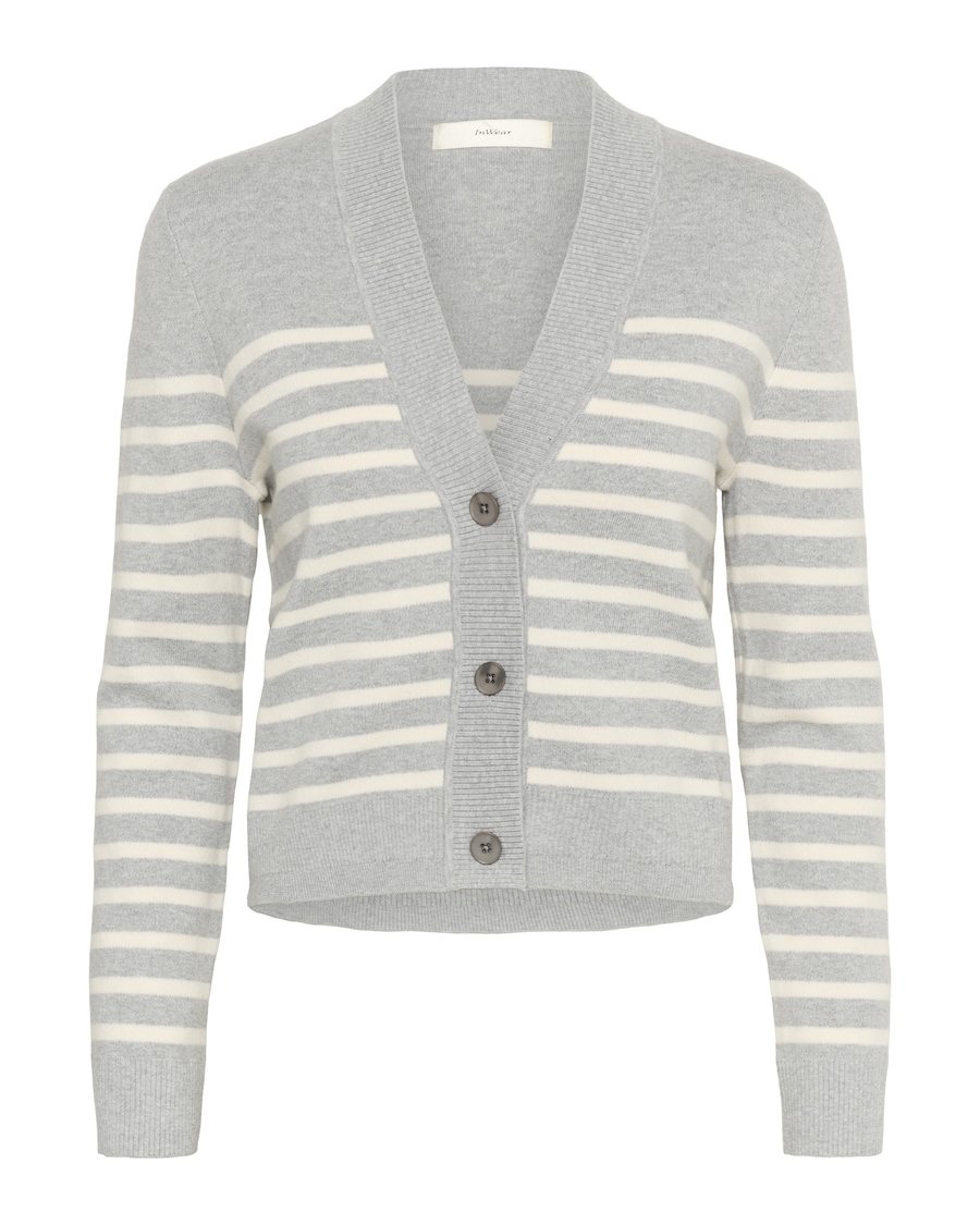 

Вязаный кардиган InWear Wallis, Mottled Grey