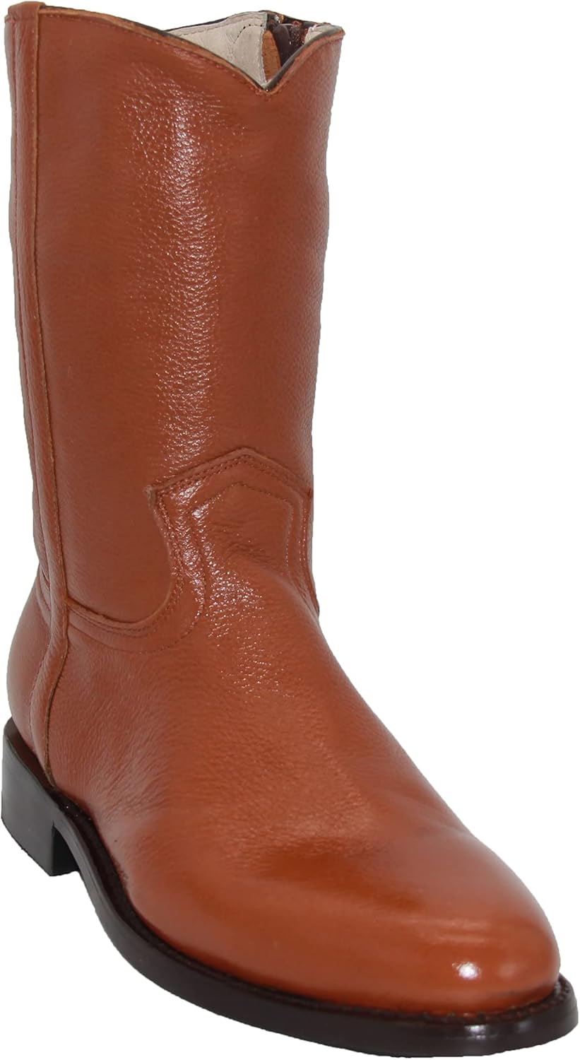 

Мужские вестерн-сапоги Western Shops с круглым носком из натуральной кожи Generic, Honey