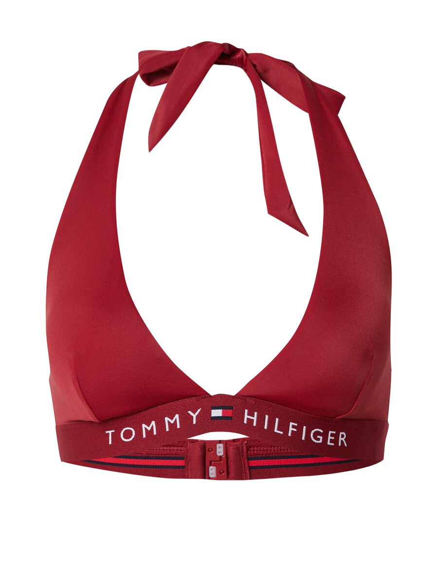 

Треугольный топ бикини TOMMY HILFIGER, цвет Ruby red