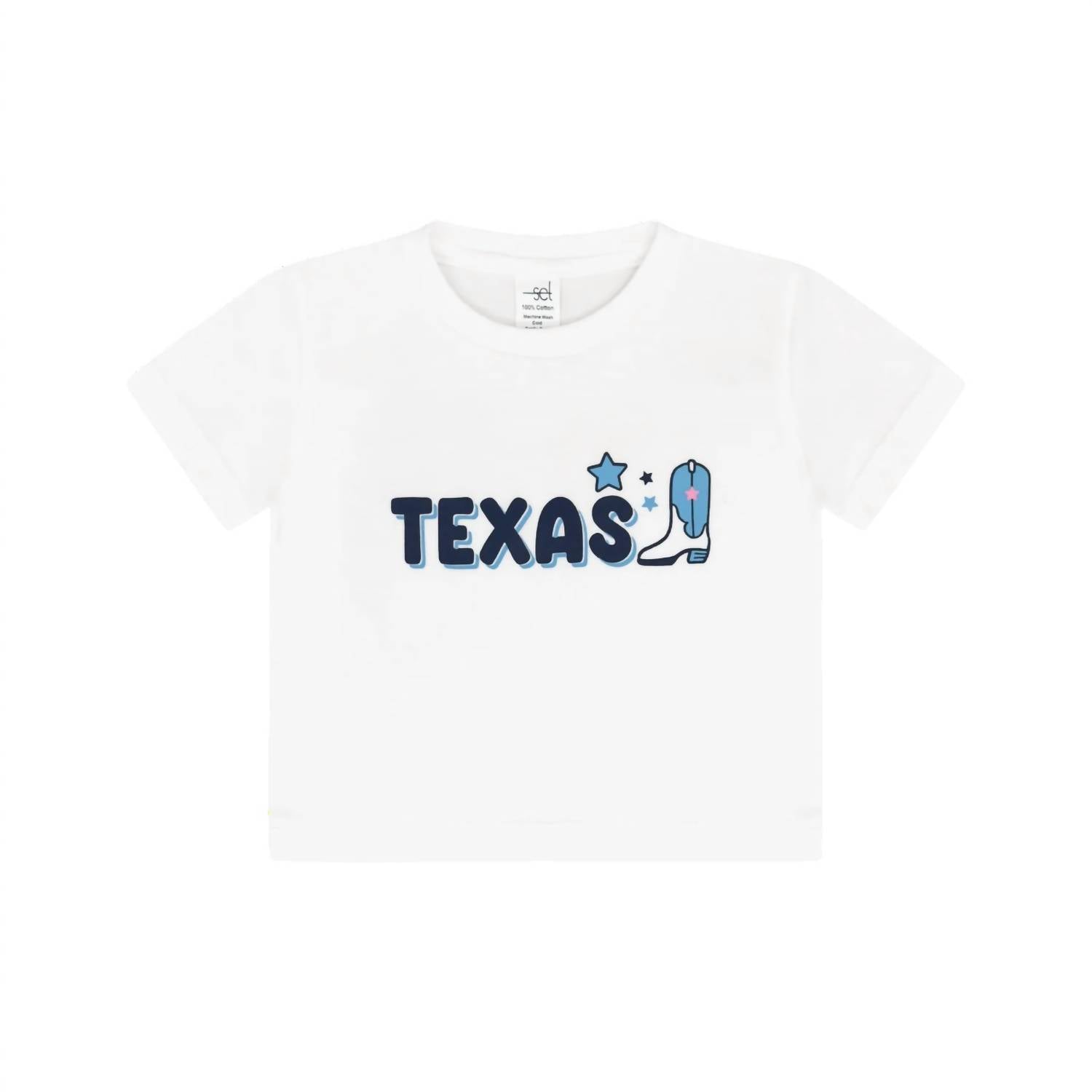 

Детская футболка Totally в цвете Frost White, Texas Boot Set Athletics