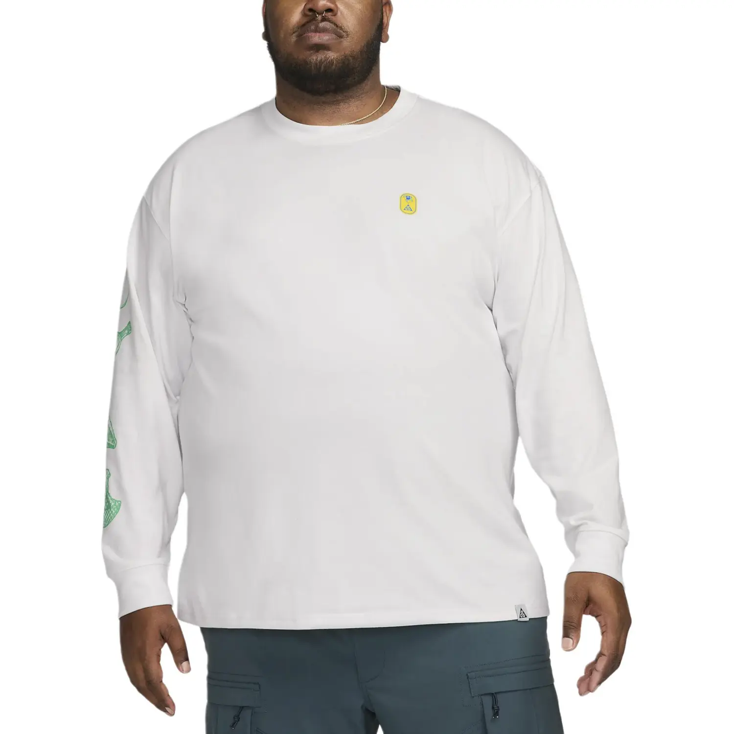 Футболка мужская ACG DRI-FIT белая Nike, белый