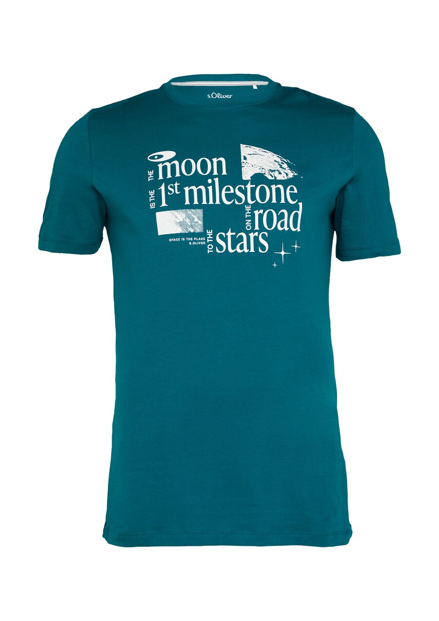

Классическая футболка s.Oliver Shirt, синий