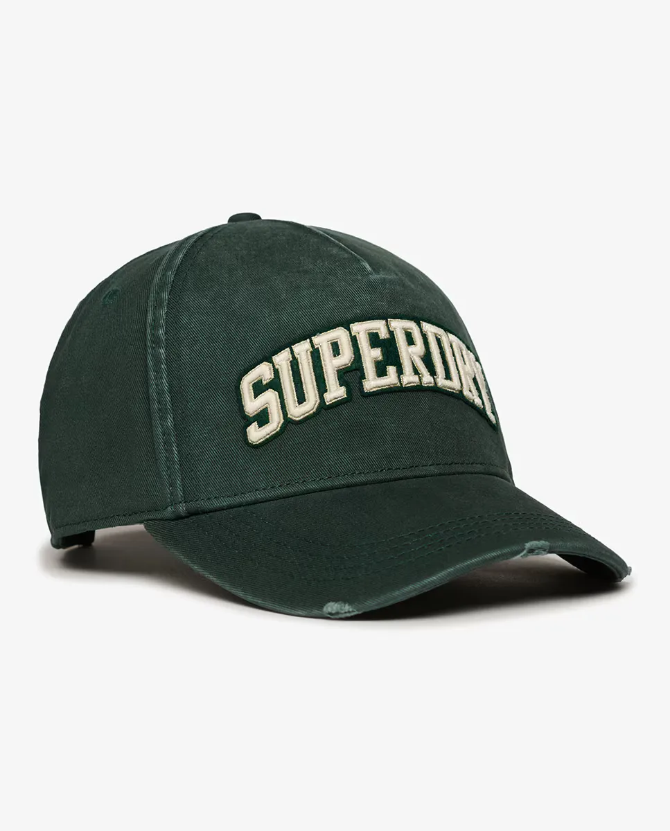

Мужская кепка дальнобойщика с логотипом Varsity Superdry, зеленый