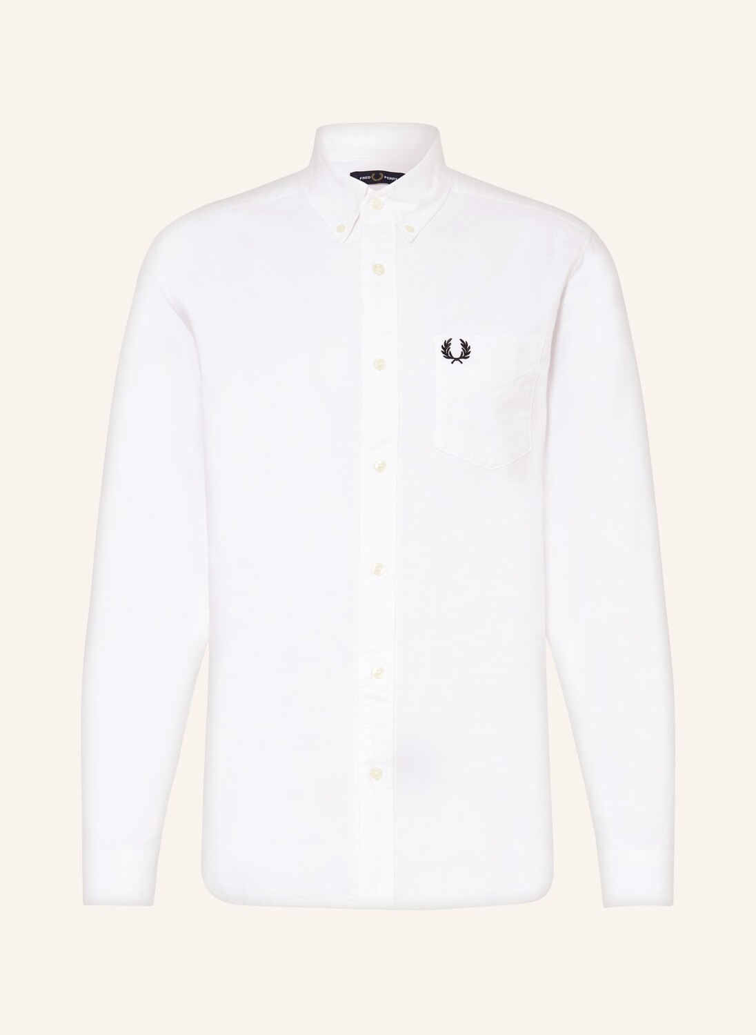 

Рубашка стандартного кроя FRED PERRY, белый