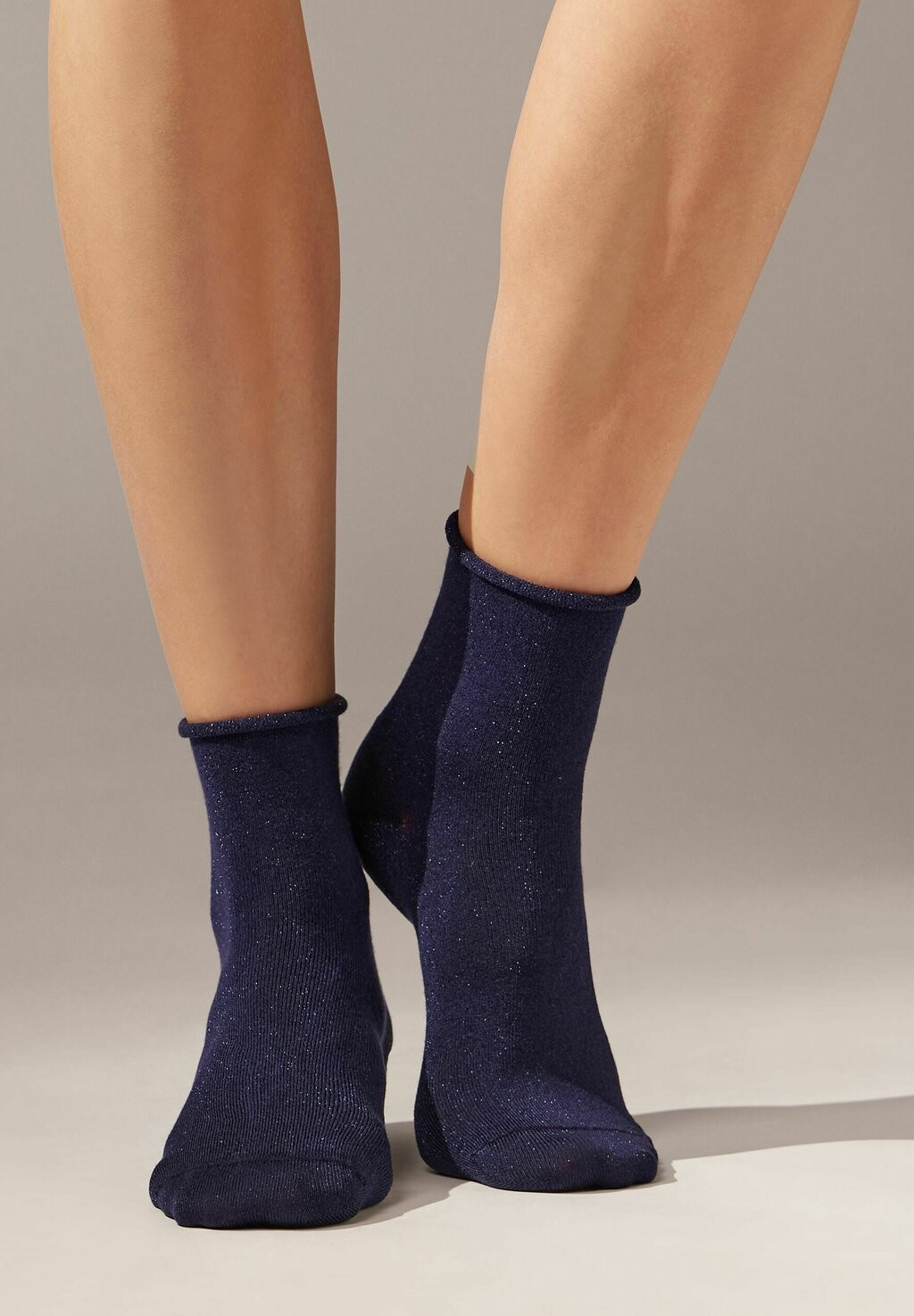 

Носки MIT MODISCHEM MUSTER Calzedonia, синий