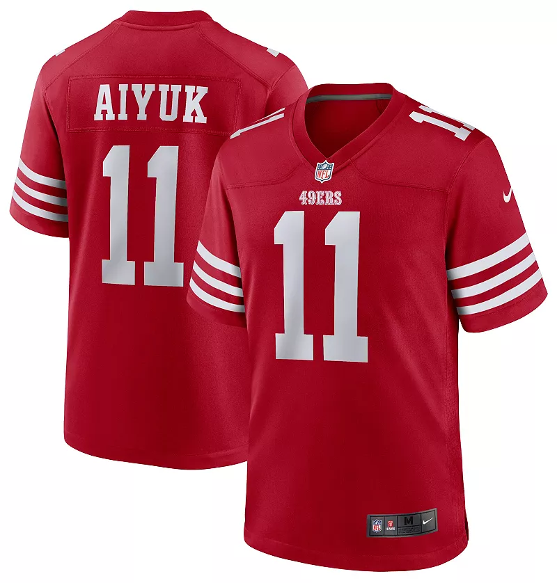 

Мужская красная майка Nike Tampa Bay Buccaneers Brandon Aiyuk #11