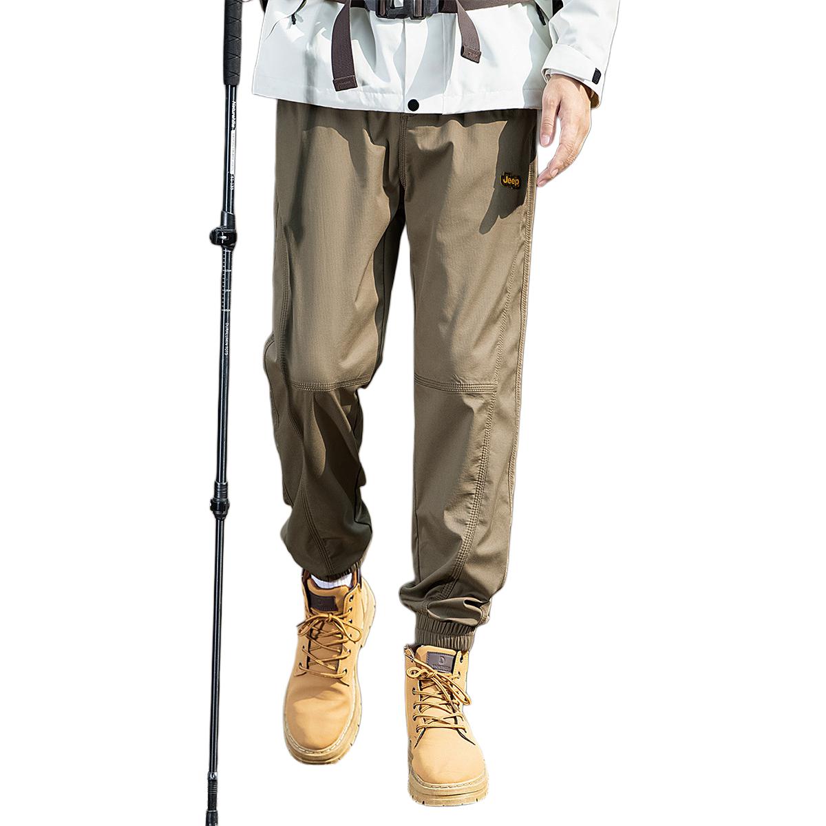 

Унисекс карго-штаны для отдыха на природе Jeep, хаки коричневый