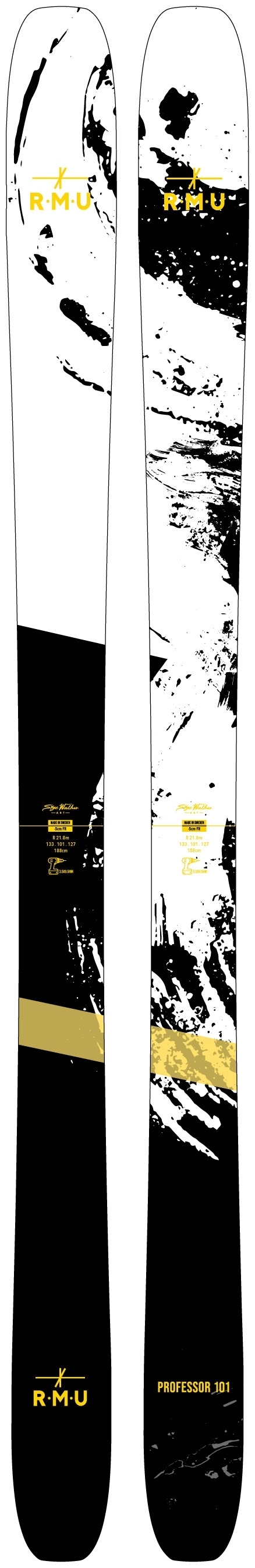 

Новые лыжи RMU Professor 101 2026 178см