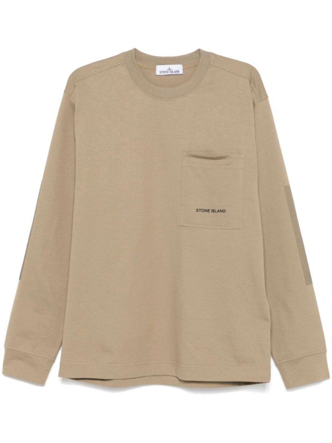 

Толстовка Stone Island из хлопкового джерси, зеленый