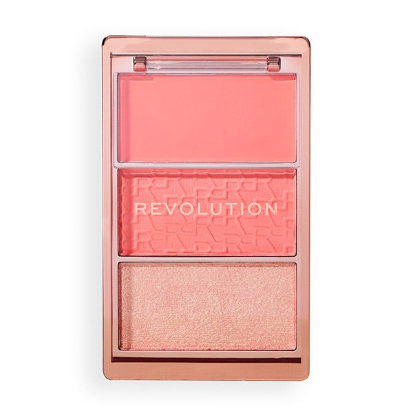 

Палитра румян REVOLUTION Blush Icon Palette, Authentic Peach