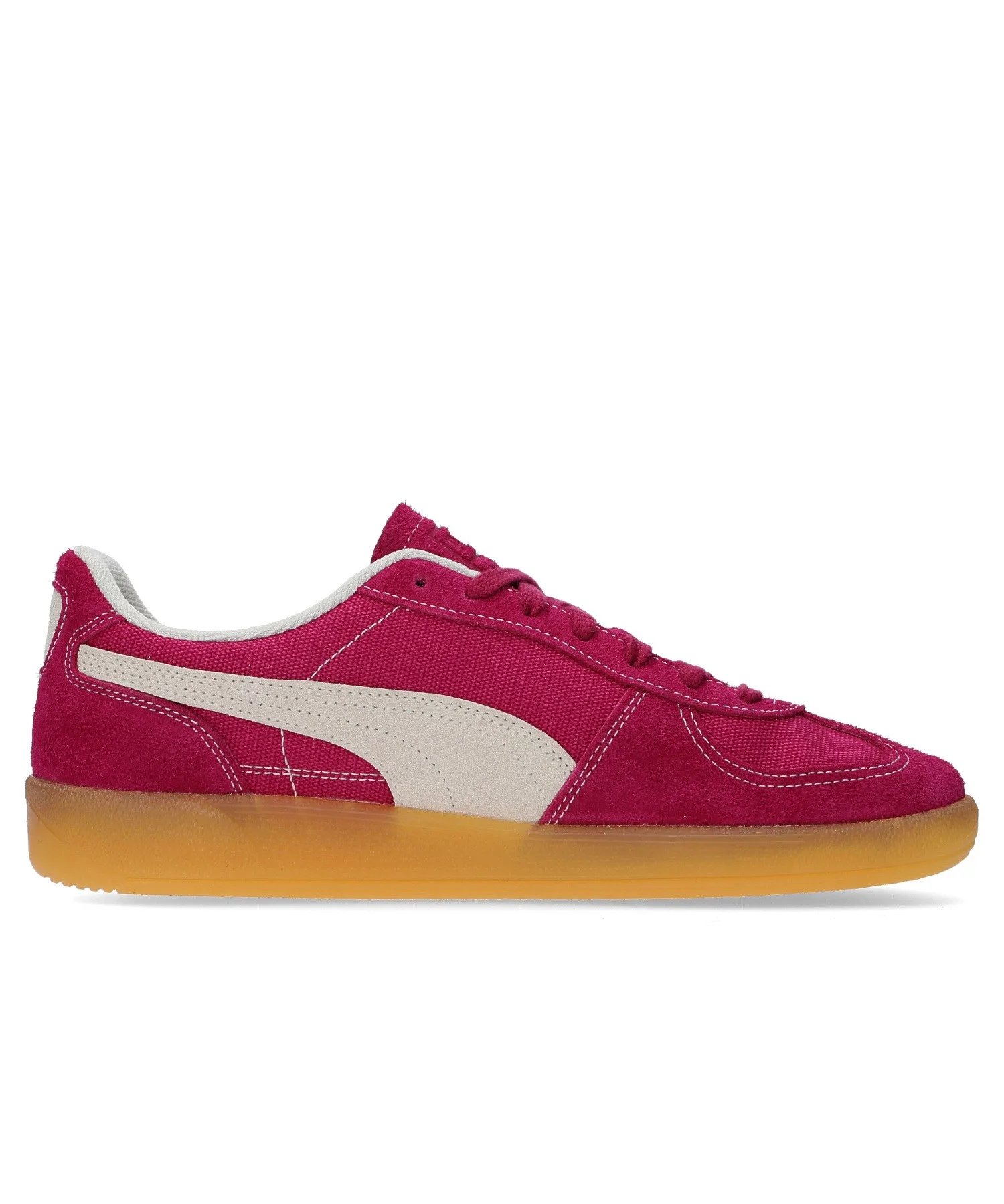 Мужские кроссовки из натуральной кожи PUMA PALERMO VINTAGE фиолетовые — фото 2