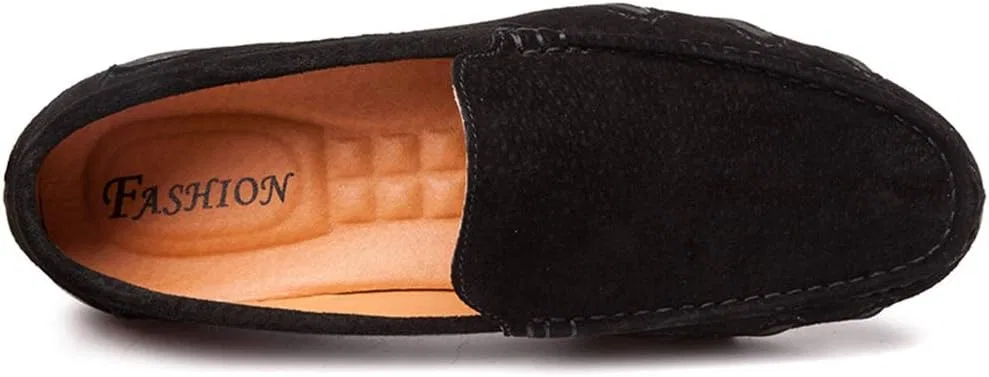 Лоферы классические мужские, бренд неизвестен, модель Penny Loafers, черный TEDALIHAO — фото 3
