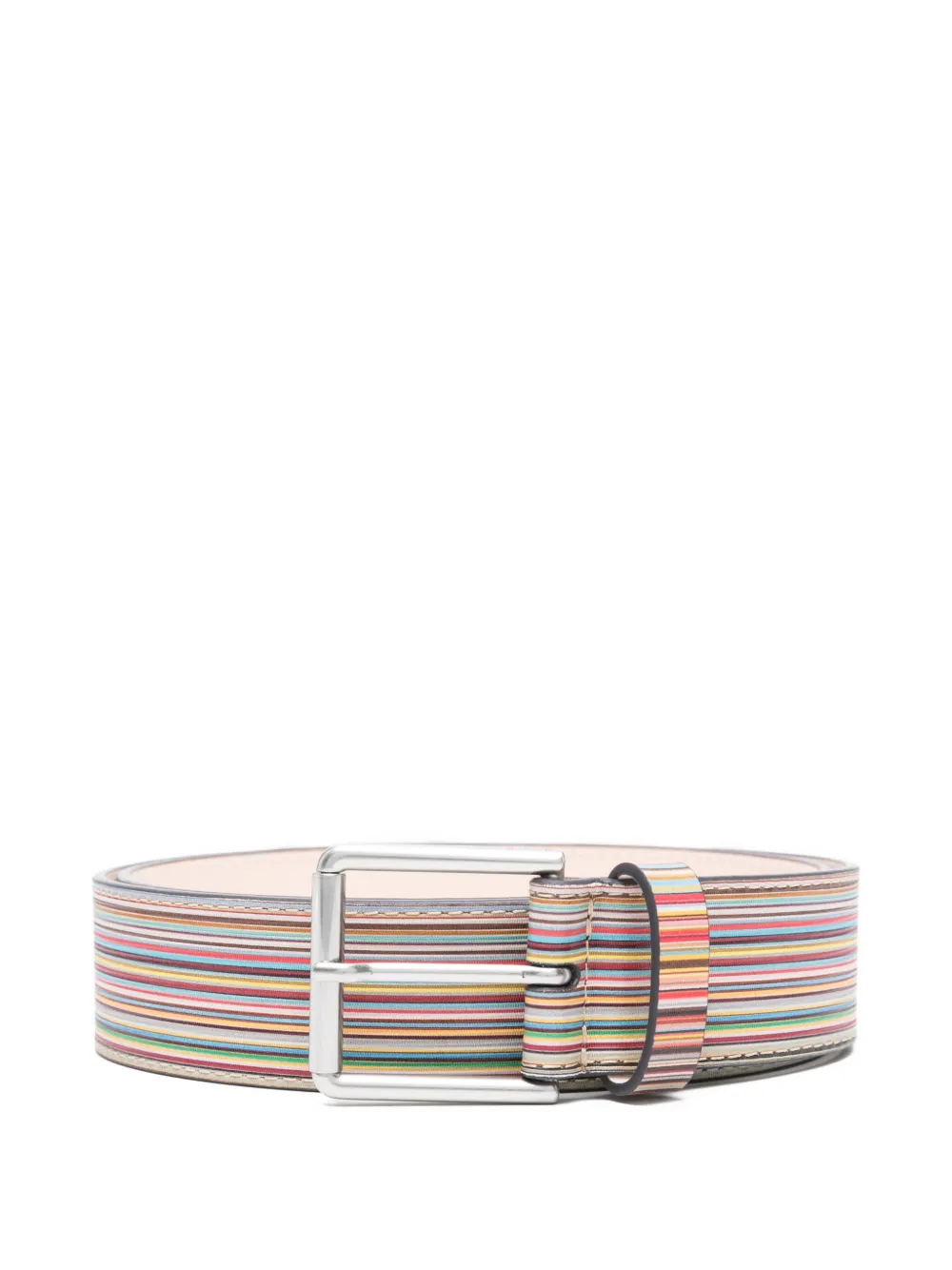 

Ремень в полоску Paul Smith, синий