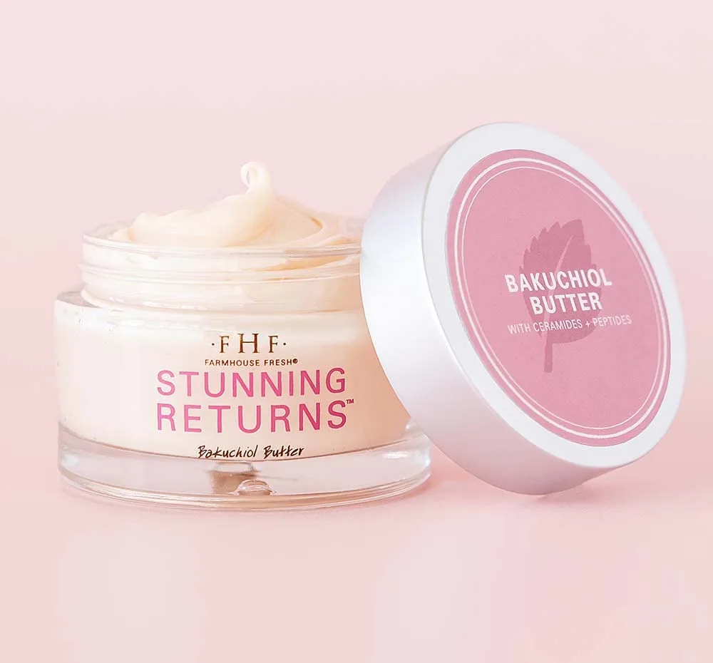 Сливочное масло с бакучиолом FarmHouse Fresh Stunning Returns Ultra-Rich, 1,7 жидких унций. — фото 2