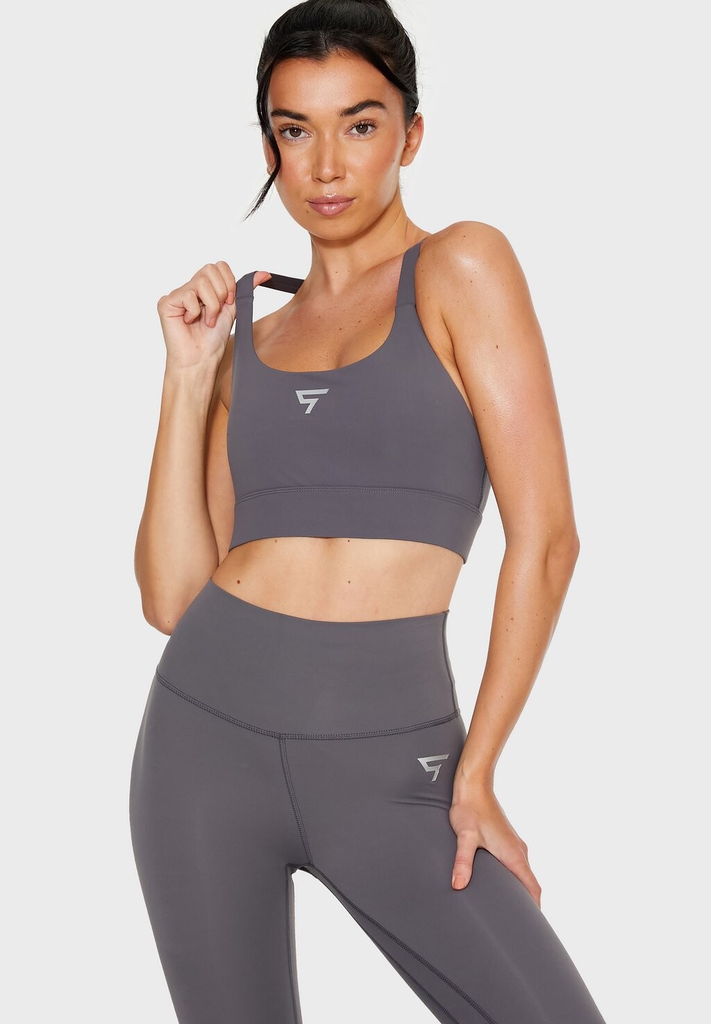 

Топ Senses+ Racer Back SQUATPROOF, цвет lilac grey