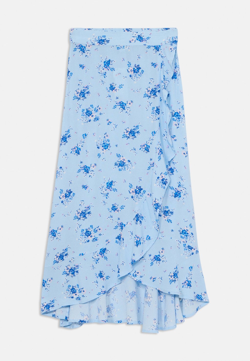 

Юбка с запахом SKIRT MIDI WITH WRAP Lindex, светло-голубой