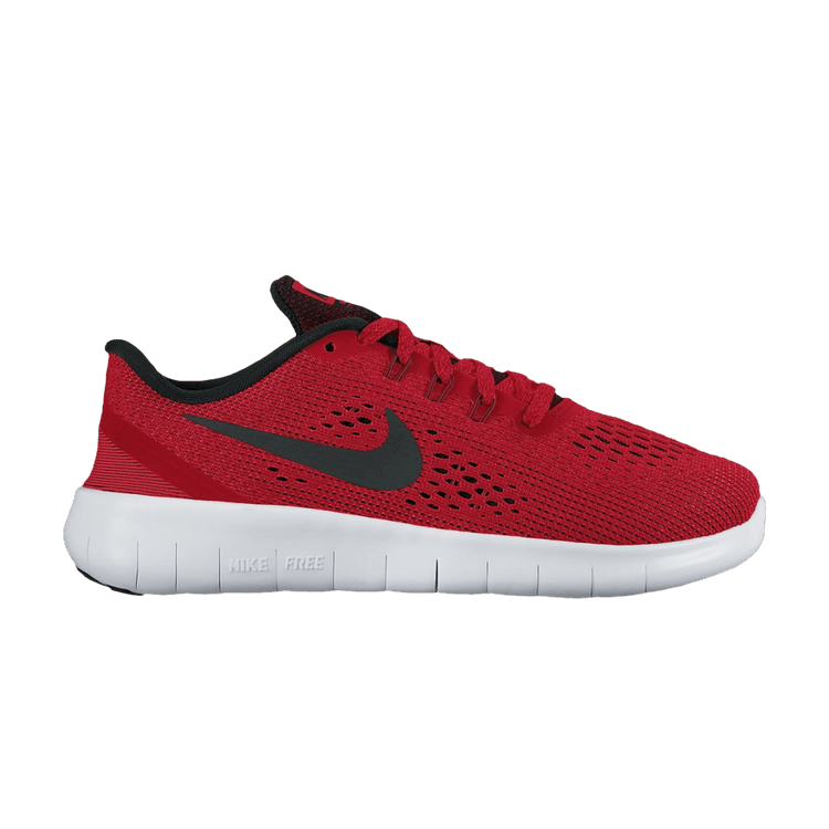 

Кроссовки Nike Free RN GS 'University Red Black', красный