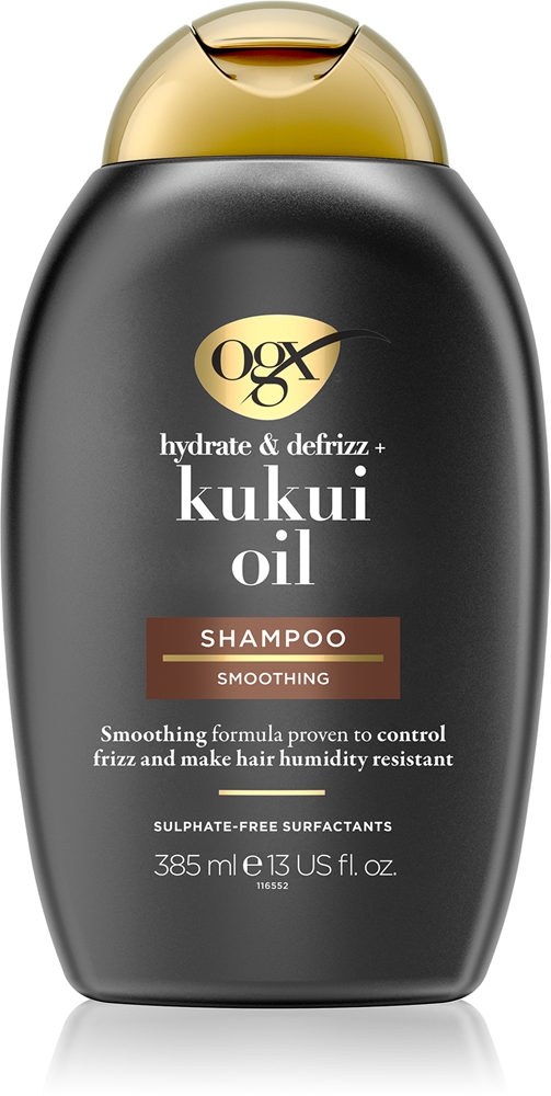 

Увлажняющий шампунь с маслом кукуи для вьющихся волос Ogx, 385 мл
