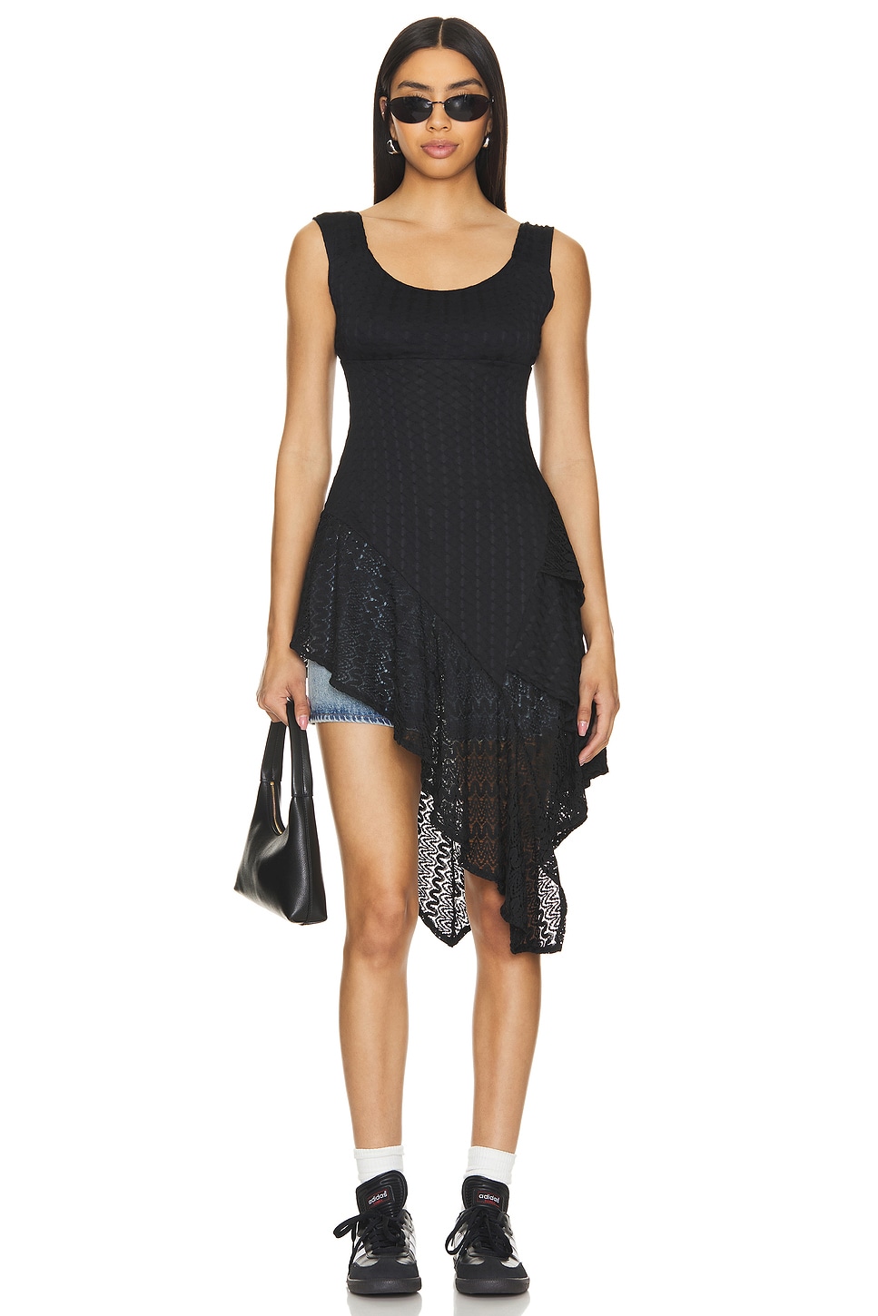

X revolve sierra топ с открытыми плечами Free People, черный