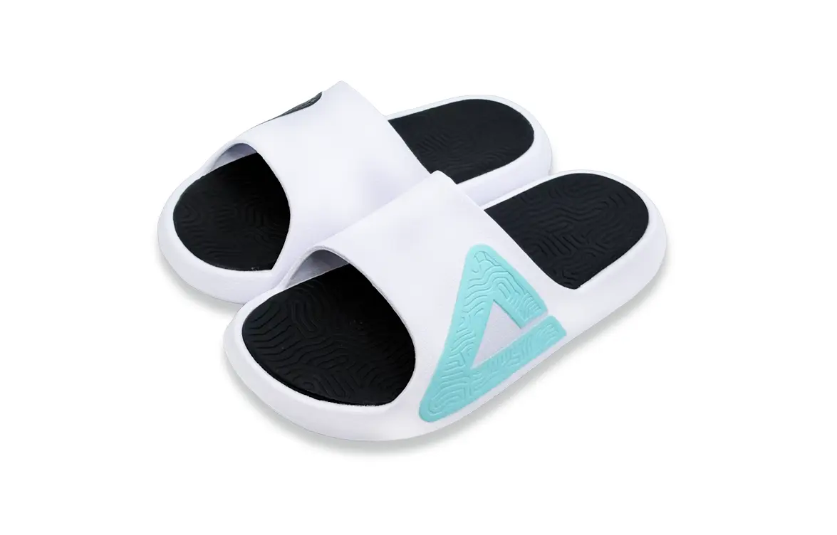 

Тапочки-слайды Tai Ji1.0 с амортизацией, износостойкие, мужские, зеленые, черные, разные цвета PEAK, Green Black Mismatched