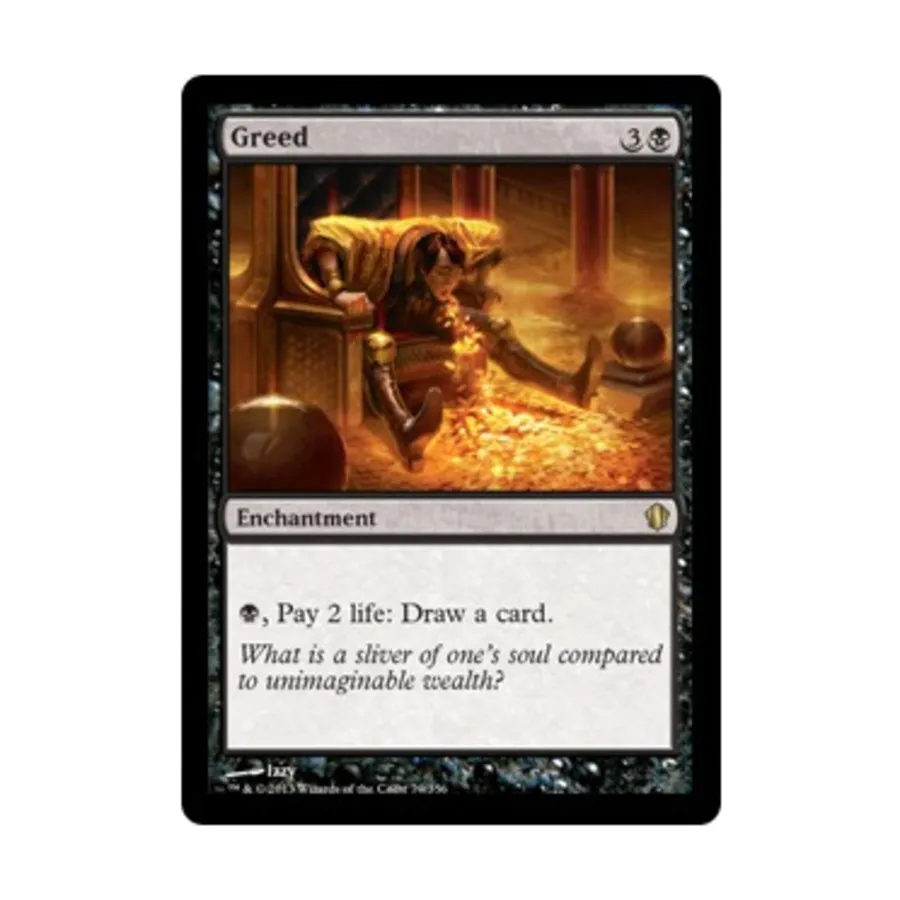 

CCG Жадность (клавиша R), MTG - Commander 2013