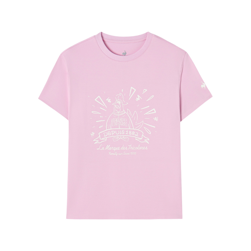 

Футболка женская Le Coq Sportif, розовый