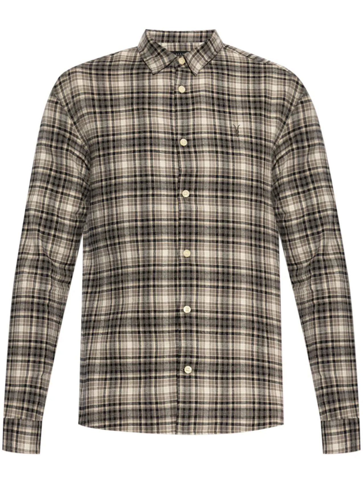 

Рубашка AllSaints Gratton, серый