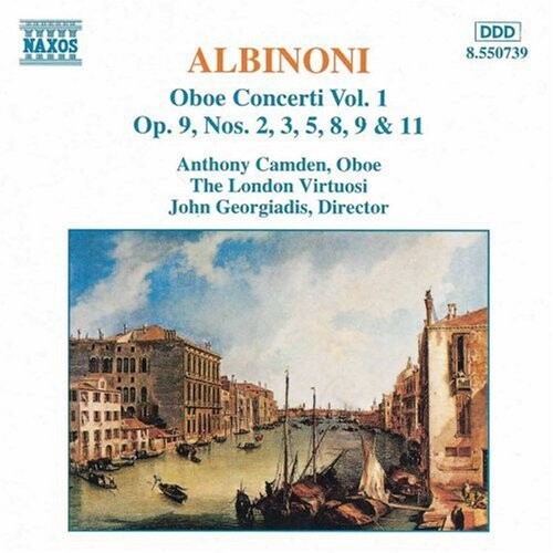 

CD диск Albinoni / Camden / Georgiadis / Lv: Oboe Concerti 9