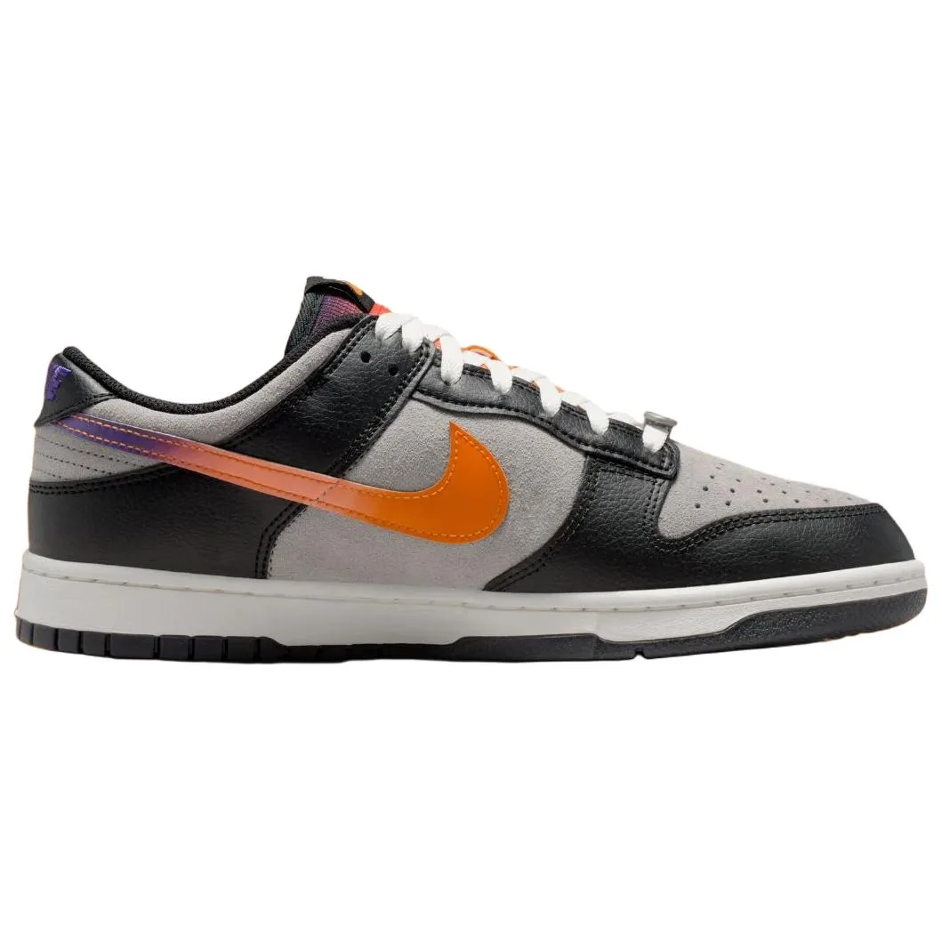 Nike Кроссовки Dunk Low для скейтбординга мужские серо-черные — фото 3