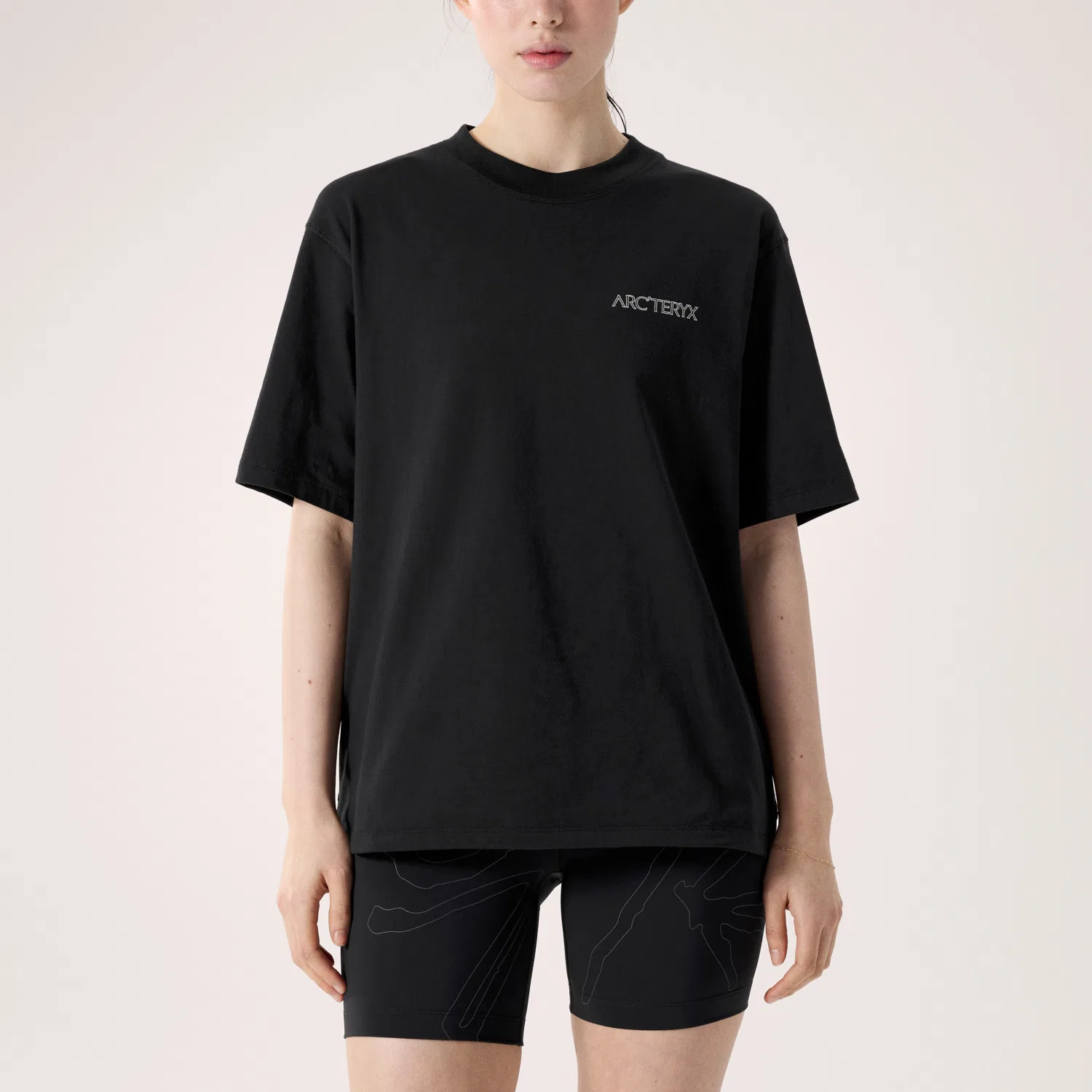 Футболка женская SYSTEM_A Arcteryx черный — фото 4