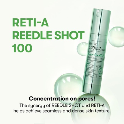 Сыворотка VT Cosmetics — Reti-A Reedle Shot 100 Retinol Vitamin A Microneedling — фото 2