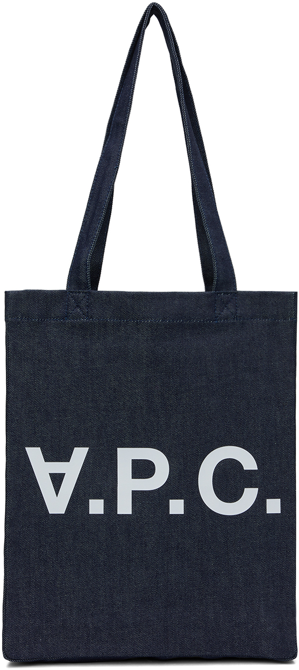 

Сумка-тоут «Лаура» Navy A.P.C., индиго