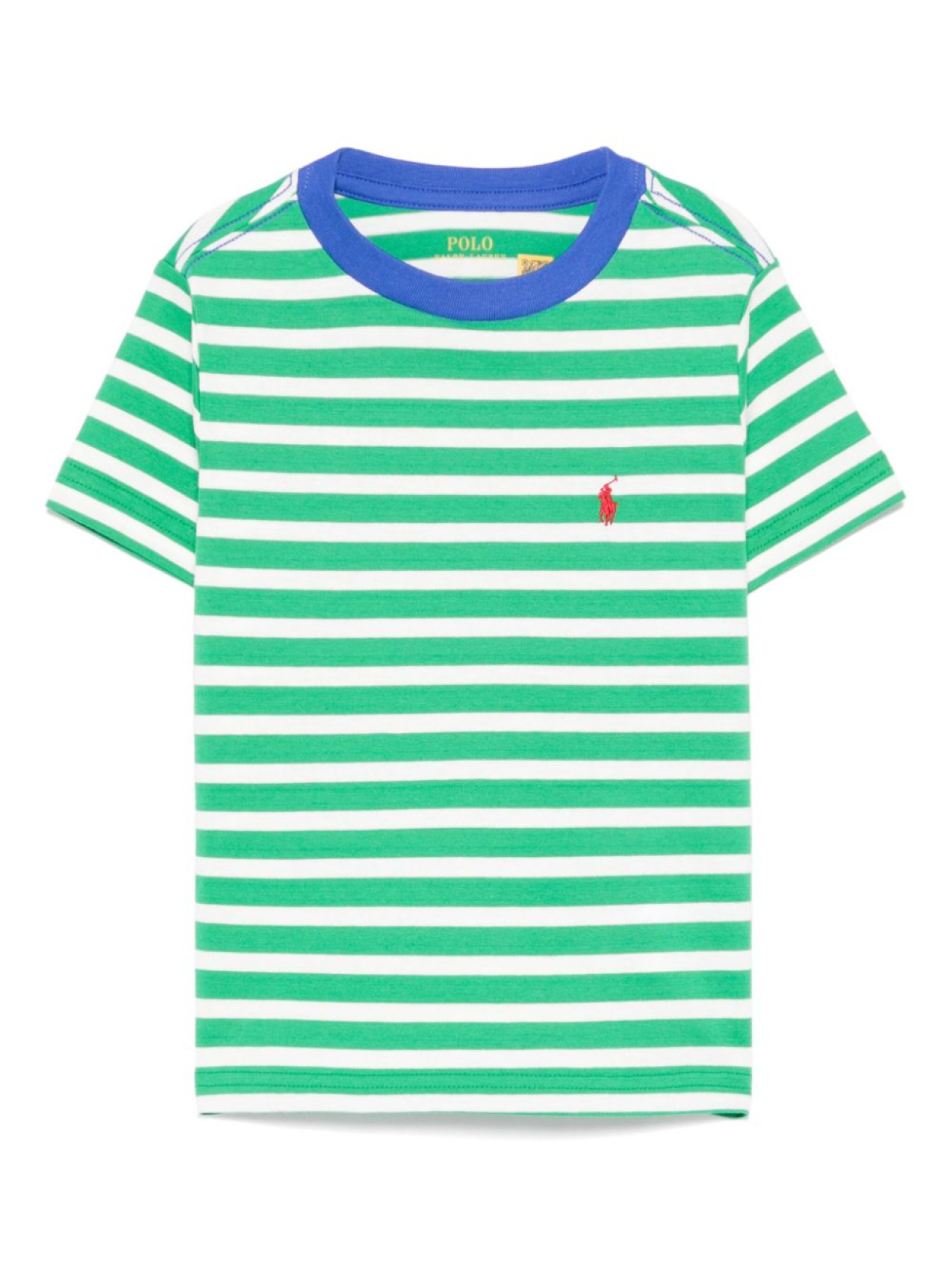 

POLO RALPH LAUREN KIDS футболка с вышивкой Polo Pony, зеленый