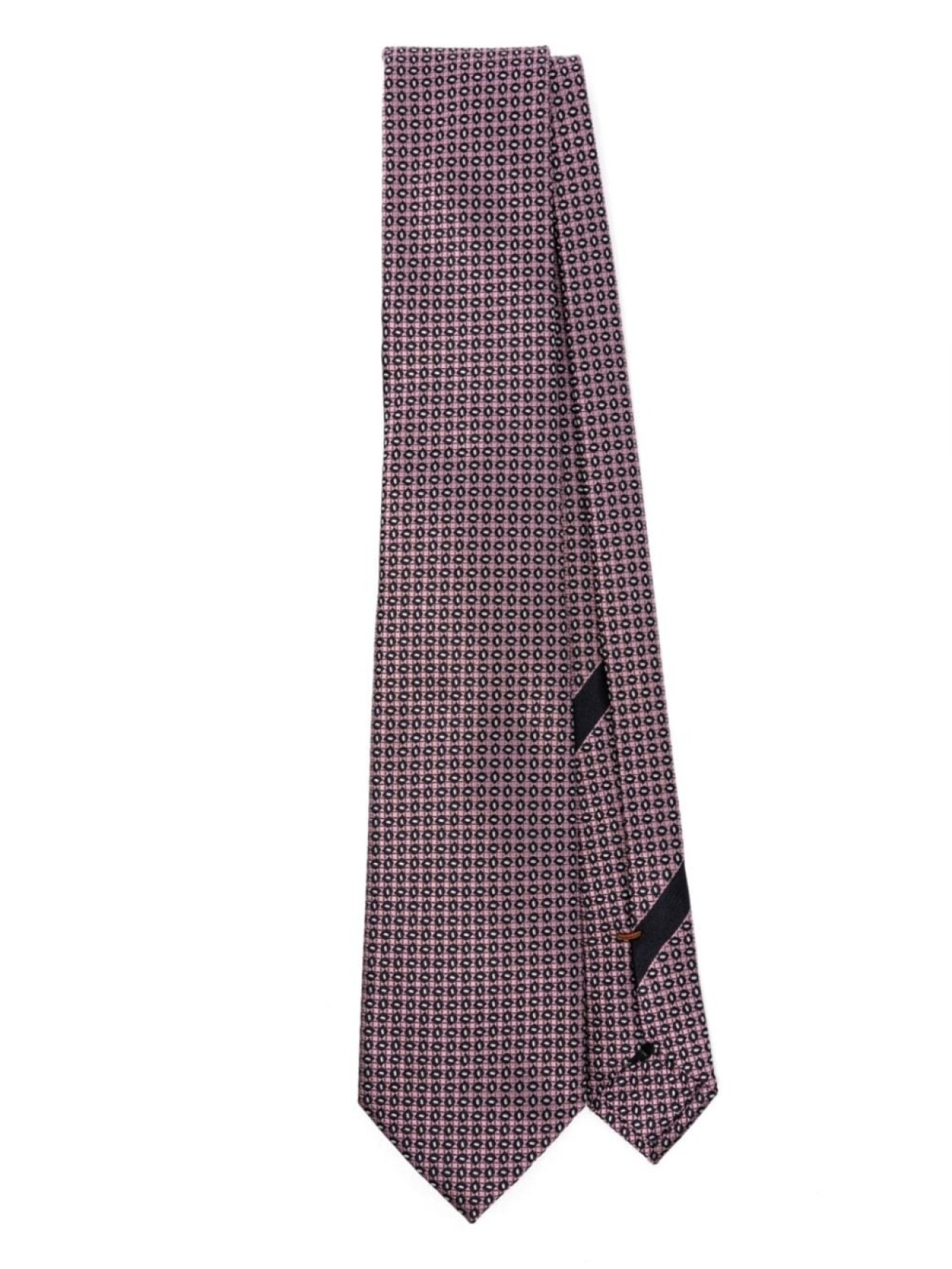 

Шелковый галстук Zegna, розовый