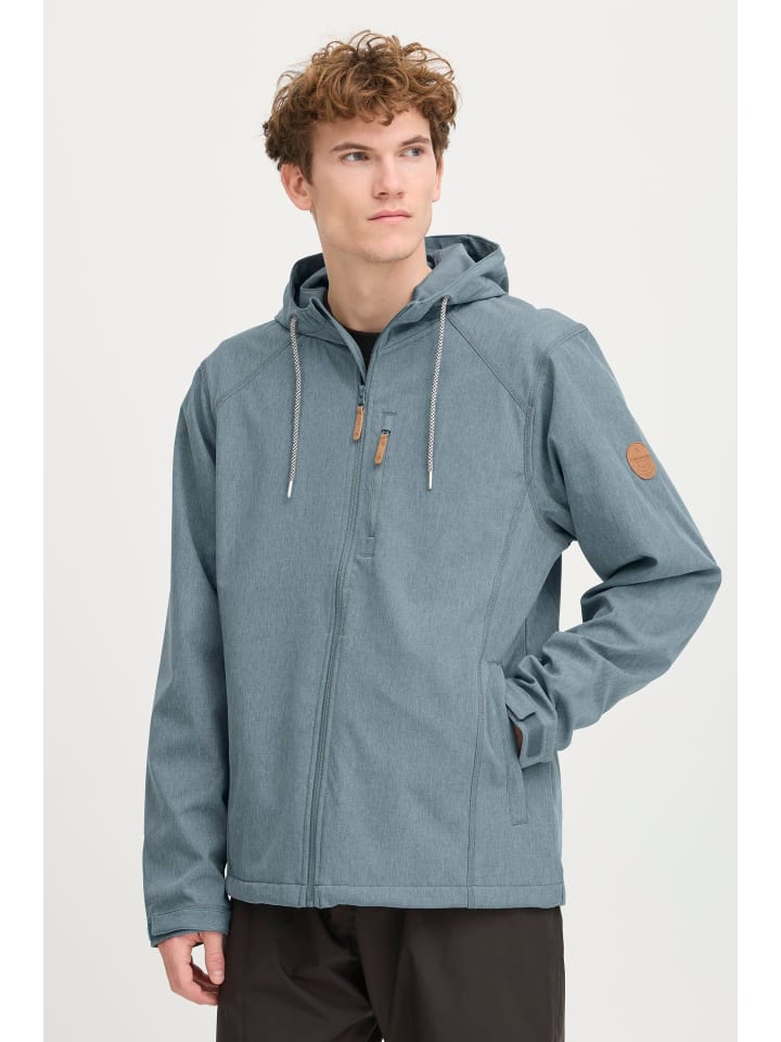 

North Bend Куртка софтшелл NBThore M Softshell W-PRO 8000 синего цвета