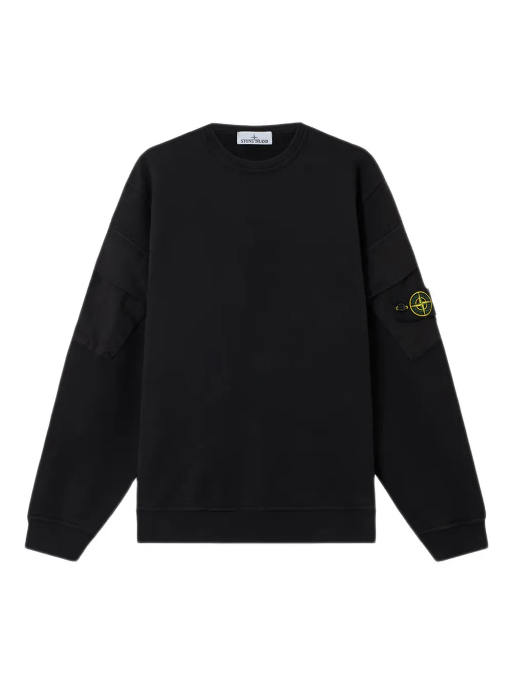 

Толстовка с логотипом Compass Stone Island, черный