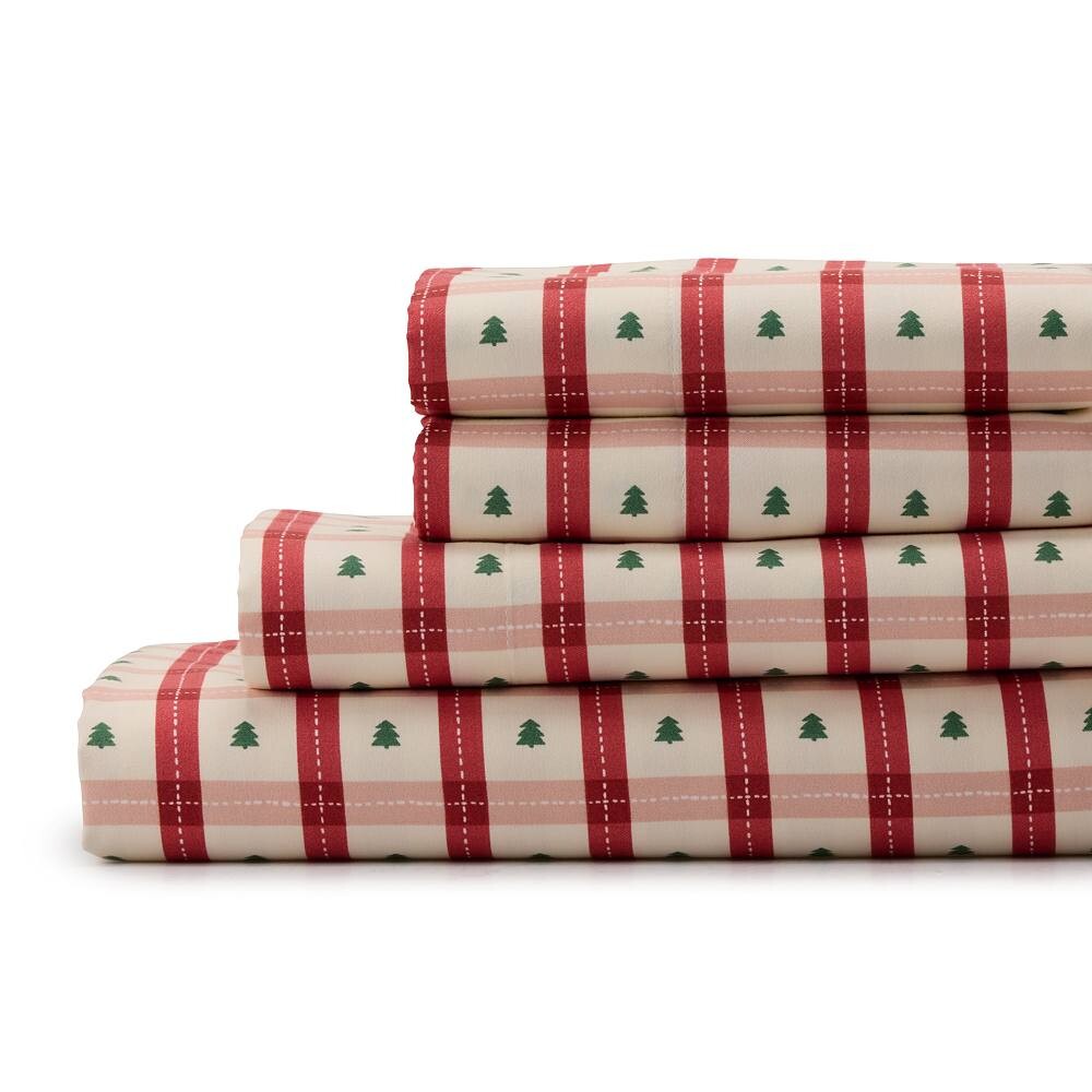 

Комплект простыней из микрофибры Cuddl Duds, цвет Tree Plaid