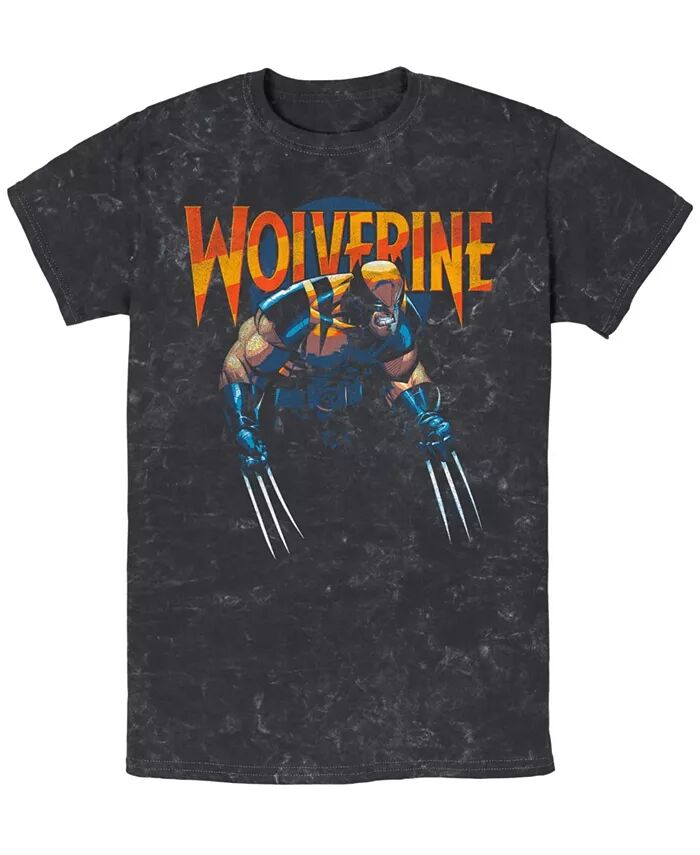 

Мужская футболка Dark Wolverine с коротким рукавом из минеральной ткани Fifth Sun, черный