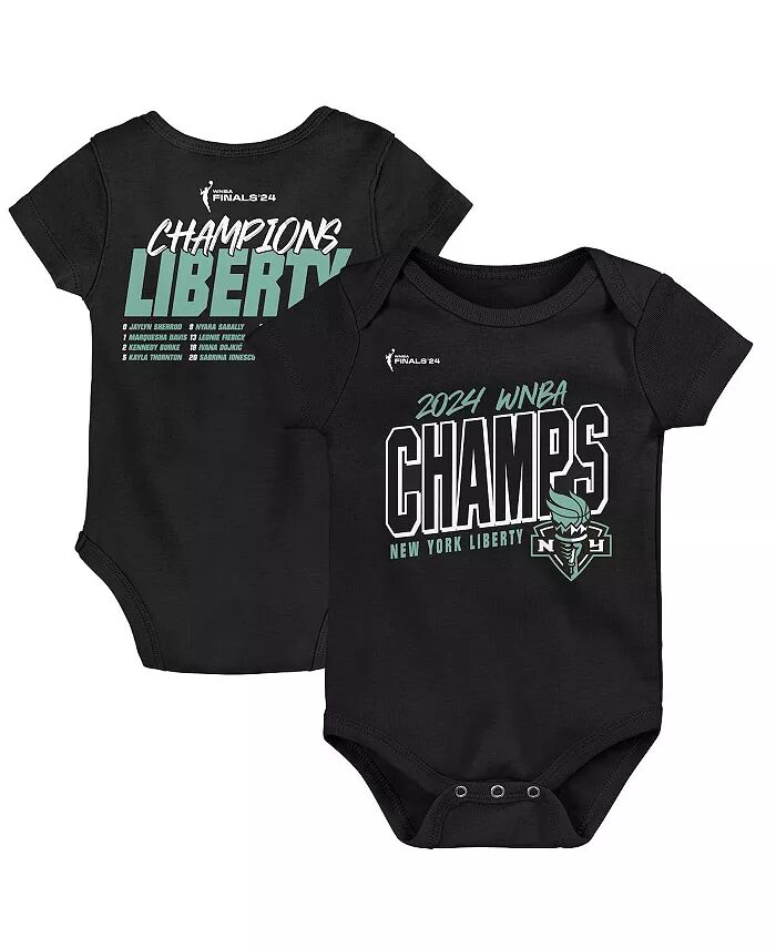

Боди для мальчиков и девочек Black New York Liberty 2024 WNBA Finals Champions Roster Outerstuff