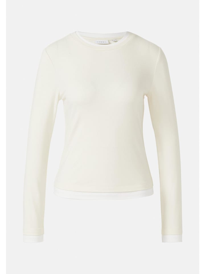 

Comma Лонгслив цвета 0403_крем