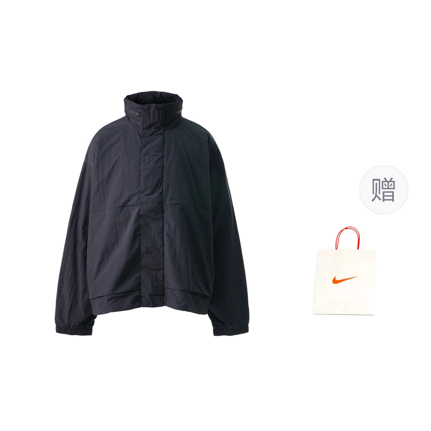 

Куртка унисекс черный Nike